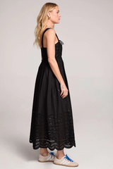 Light Gray Avelina Midi Dress Midi Dress