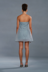 Slate Gray Nerida Mini Dress Mini Dress
