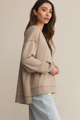 Gray Modern Weekender Sweatshirt