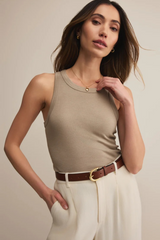 Tan Select Airy Tank Tank Top