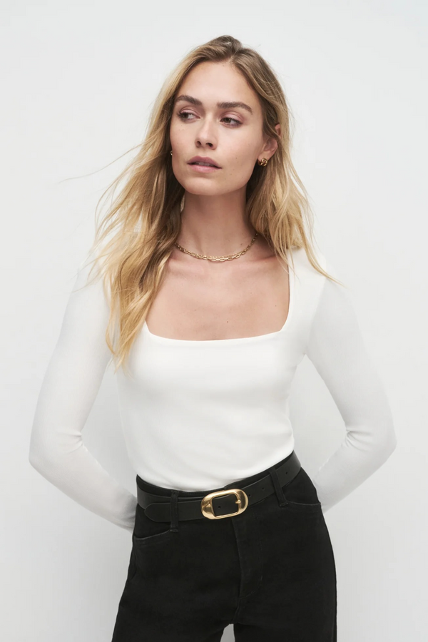 Light Gray The Harvey Top Top