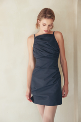 Gray Midnight Toast Mini Dress Mini Dress