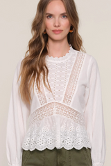 Light Gray Miriam Top Top