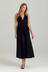 Gray Sabrina Dress Maxi Dress