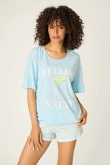 Antique White Feeling Salty Graphic Tee Graphic Tee