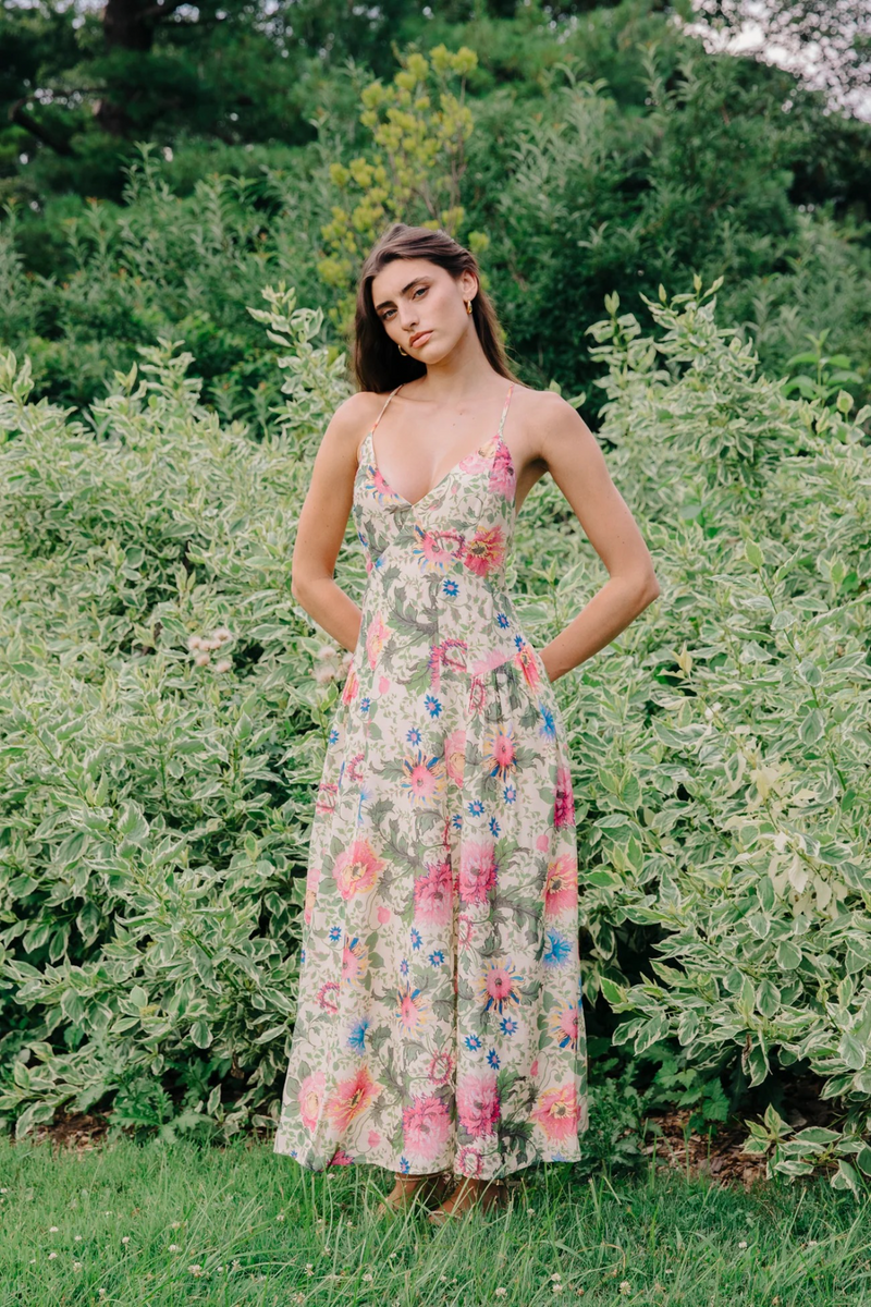 Fiorella Maxi Dress in Milla Floral Print XS