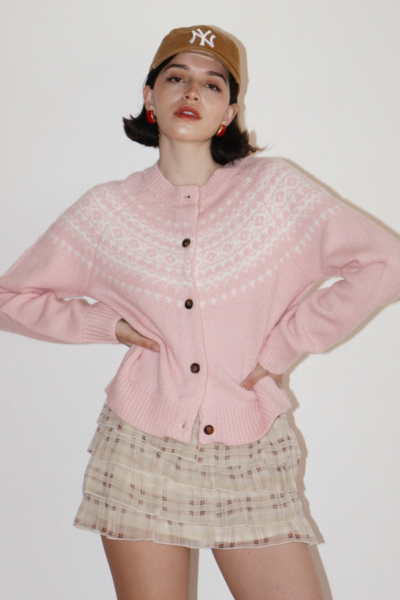 Gray Pirnie Knit Sweater Sweater