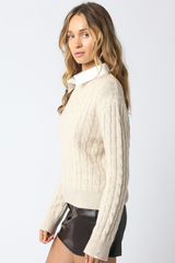 Beige Thompson Sweater Top Sweater