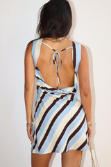 Lavender The Diagonal Dream Mini Dress Mini Dress