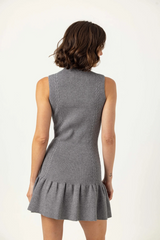 Dark Slate Gray Anissa Dress Mini Dress