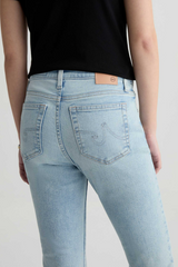 Light Gray Farrah Boot Crop | 24 Years Intention Jeans