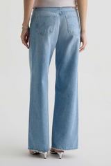 Light Gray Adria Low-Rise Wide Leg | Mondrian Jeans