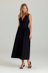 Gray Sabrina Dress Maxi Dress