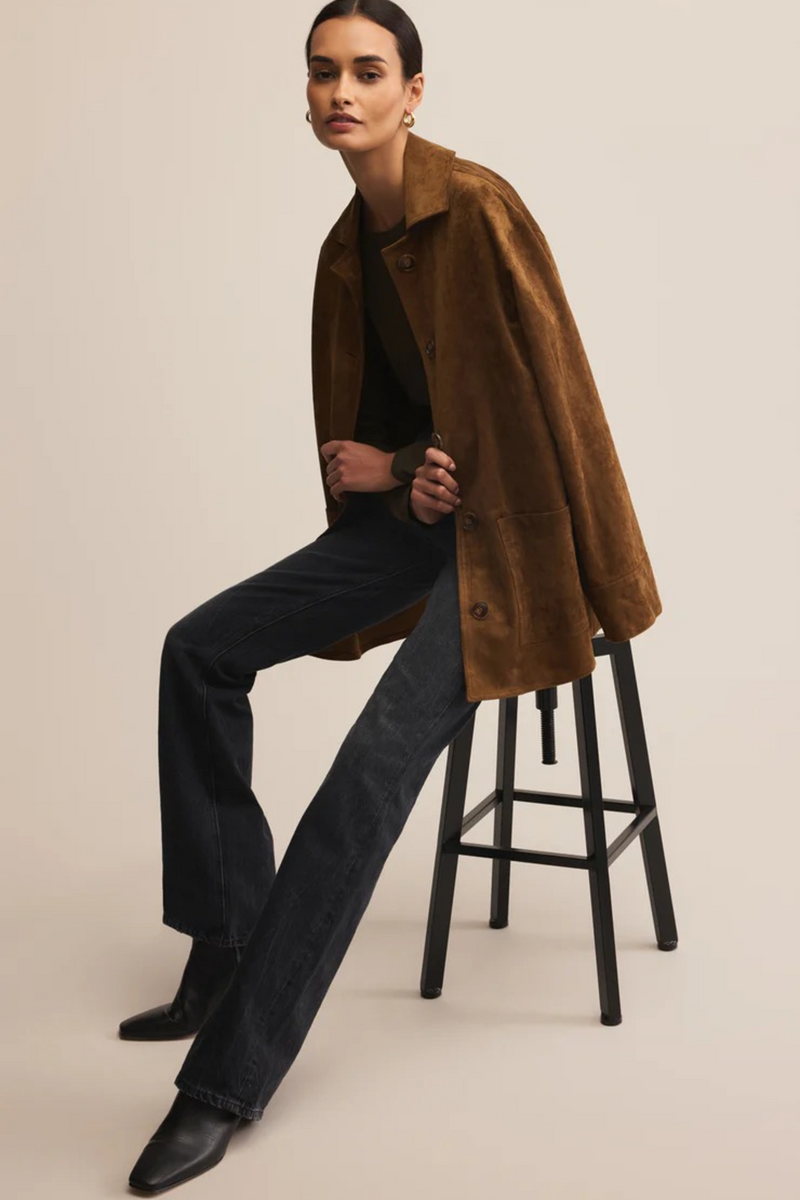 Black Decker Suede Chore Jacket Jacket