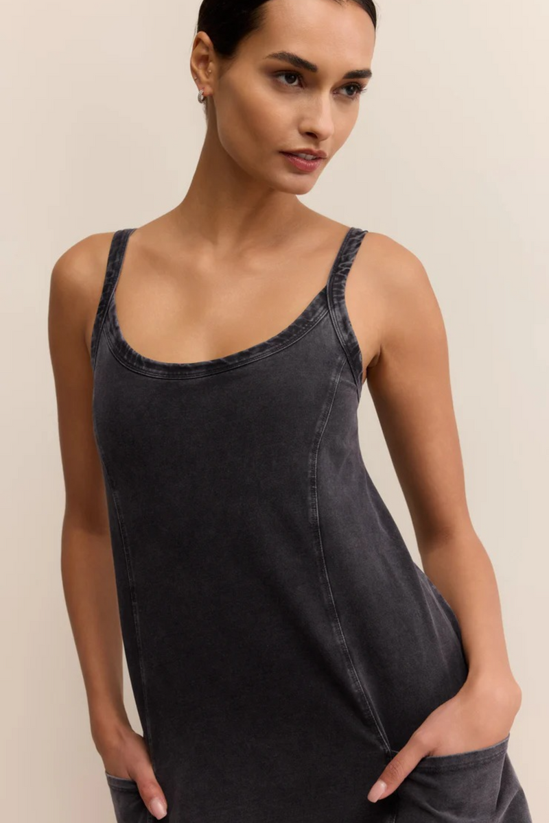 Gray Jet Set Mini Dress Mini Dress