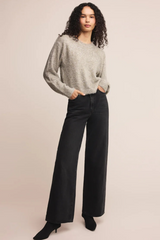 Light Gray Tinseltown Boyfriend Sweater Sweater