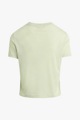 White Smoke The Cropped Mom's Favorite Tee T Shirt