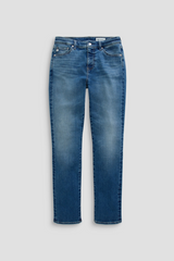 Dark Slate Gray Mari Mid Rise Straight | Charmed Jeans