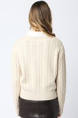 Beige Thompson Sweater Top Sweater