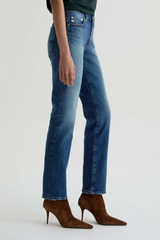 Light Gray Sandra Low-Rise Straight | 10 Years Illiad Jeans