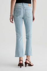 Light Gray Farrah Boot Crop | 24 Years Intention Jeans