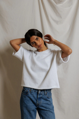 Dark Gray Ezra French Terry Short Sleeve Sweatshirt Sweatshirt