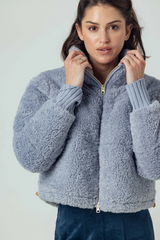 Gray Bobbi Jacket Coats & Jackets
