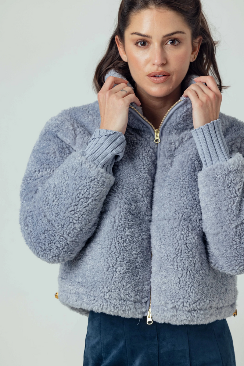 Gray Bobbi Jacket Coats & Jackets
