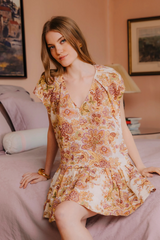 Sienna Rae Mini Dress in Kentish Floral Print Mini Dress