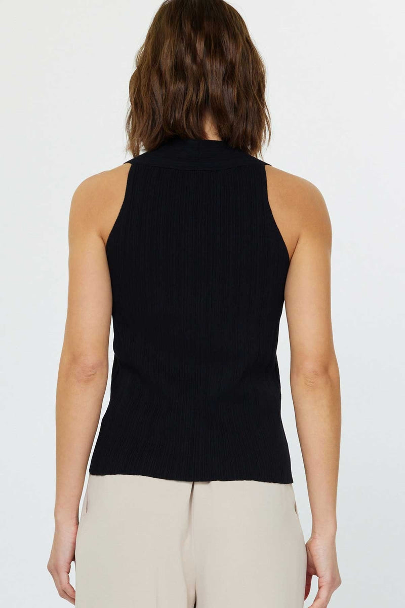 Black Sutherland Sweater Vest Sweater Vest