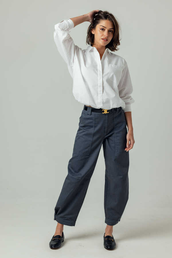 Gray Amalie Shirt Shirt
