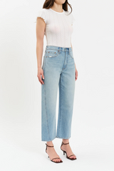 Lavender Westward Barrel Leg | Pulse Jeans
