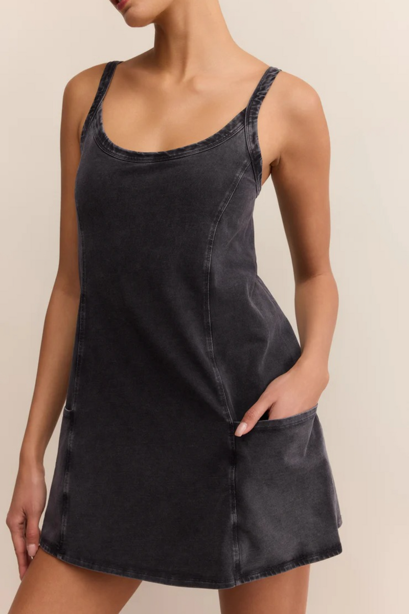 Light Gray Jet Set Mini Dress Mini Dress