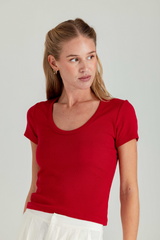 Light Gray Jaz Tee Top