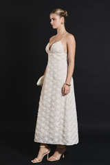 Black Lace Spaghetti Strap Maxi Dress Maxi Dress