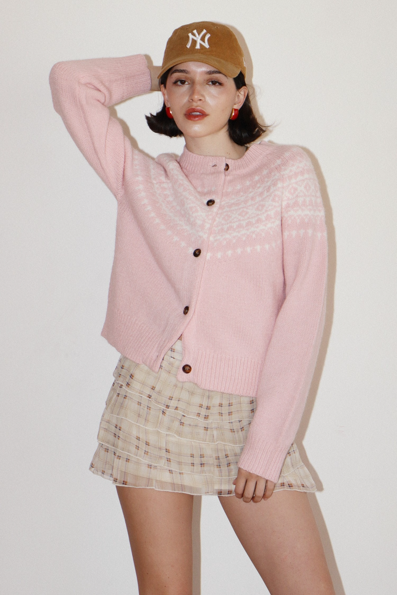 Light Gray Pirnie Knit Sweater Sweater