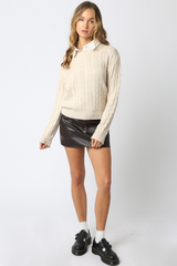 Light Gray Thompson Sweater Top Sweater