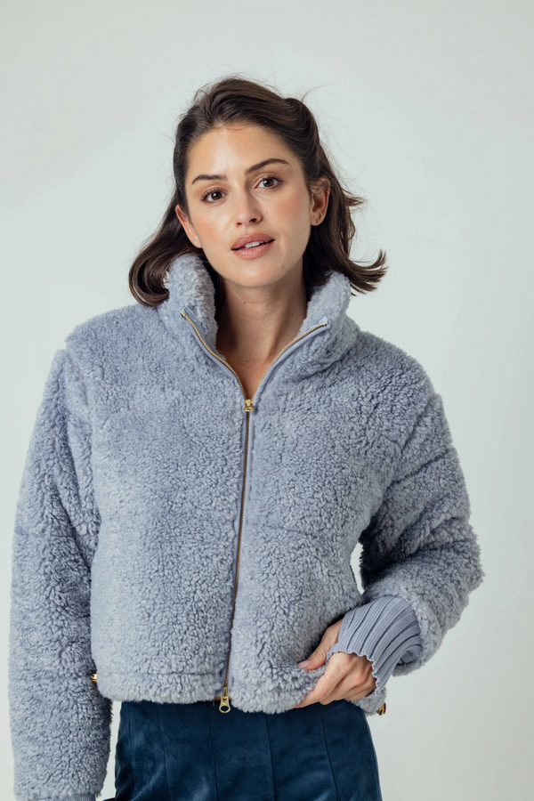 Gray Bobbi Jacket Coats & Jackets