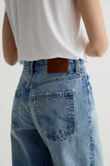Light Gray Billie Low Slung Straight Leg | Sierra Meadow Jeans