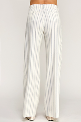 Lavender Tallulah Wide Leg Pant in Savoy Navy Stripe Pant