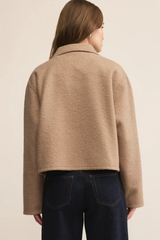 Gray Oxford Boucle Jacket Jacket