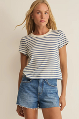 Light Gray Junie Striped Tee Tee