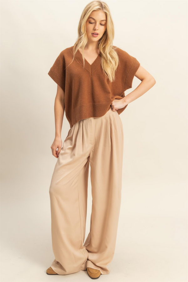 Antique White Mill Sweater Vest Sweater Vest