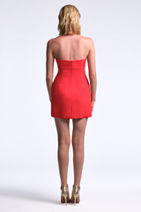 White Smoke Ramone Dress Mini Dress