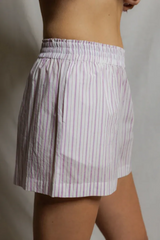 Dark Gray Julie Pull On Poplin Shorts Short