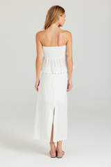 Light Gray Alden Skirt Maxi Skirt