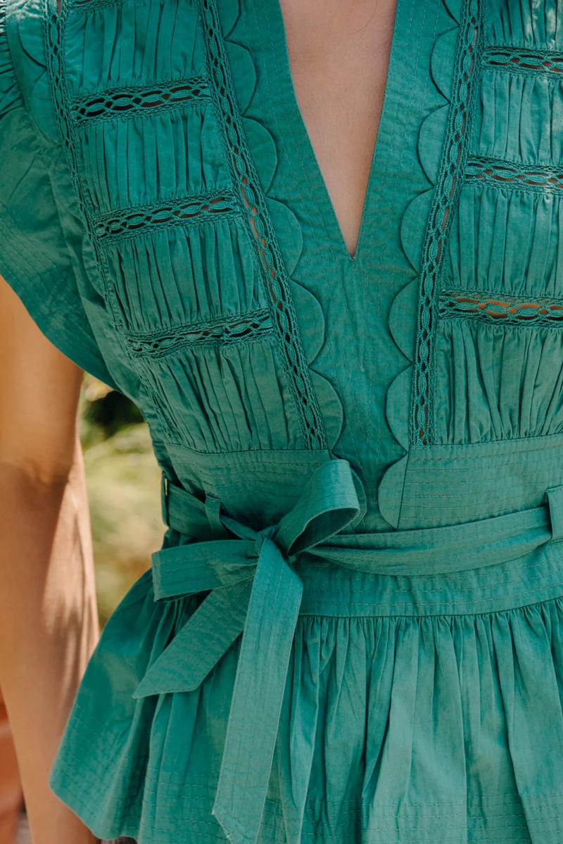 Sea Green Madelyn Top Top