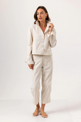 Lavender Bardot Pants Pant
