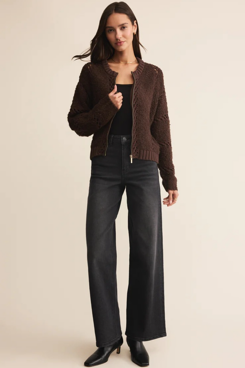Dark Slate Gray Sundance Sweater Jacket Jacket