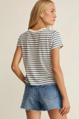 Light Gray Junie Striped Tee Tee